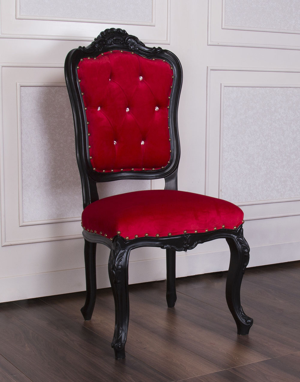 Black & Red HORUS Dining Chair